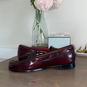 GH Bass and Co. Women’s Loafers Burgundy